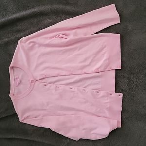 Lily Pulitzer pink cardigan size small